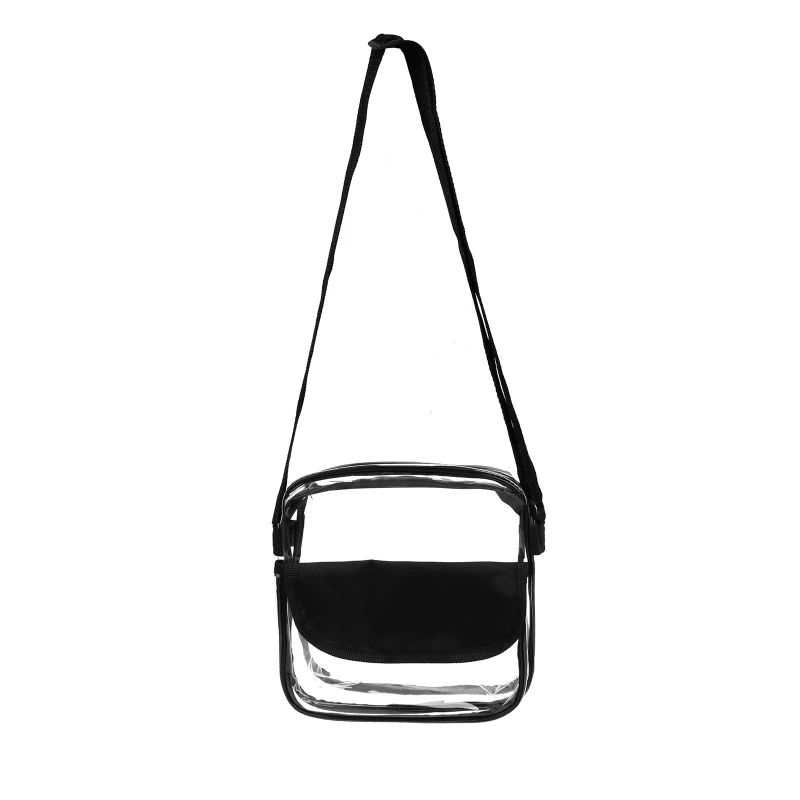 

Fashion Sling Bag Casual PVC Transparent Shoulder Bag Crossbody Bags Cell Phone Pouch Summer Beach Purse