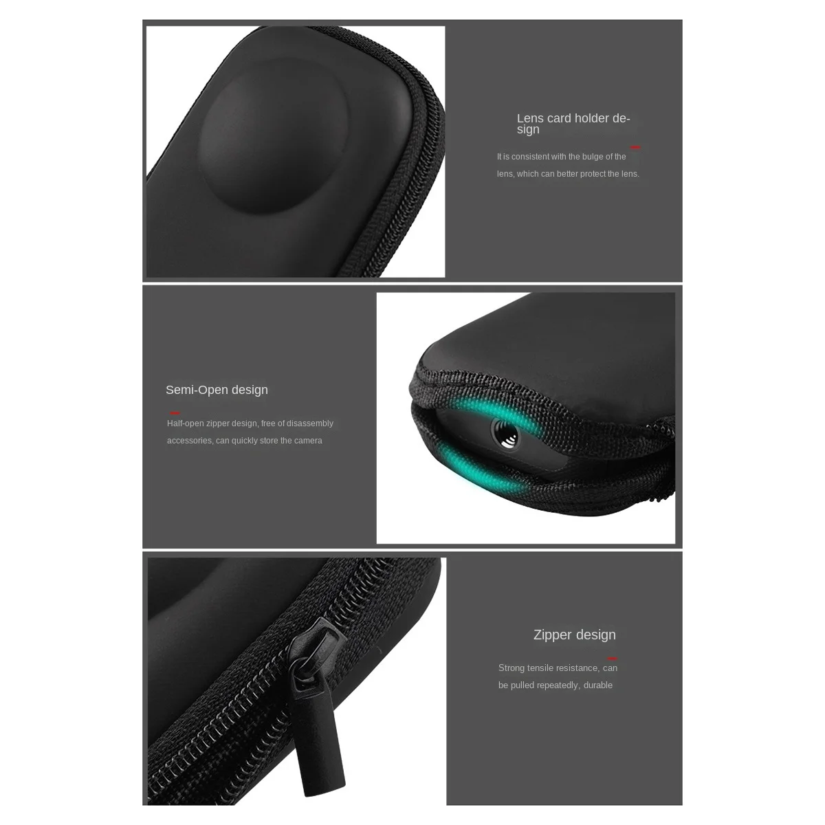 Мини-сумка для хранения Insta 360 ONE X/X2/X3 Портативная сумка переноски защитная