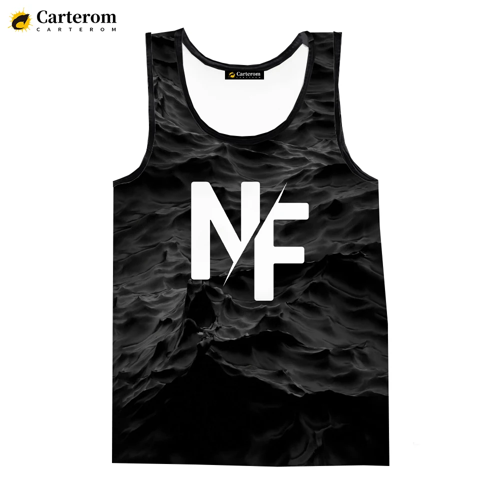 

Rapper NF 3D Printed Tank Tops Men Women Summer Fashion Casual Sleeveless Shirts Hip Hop Streetwear Oversized Tops Tees