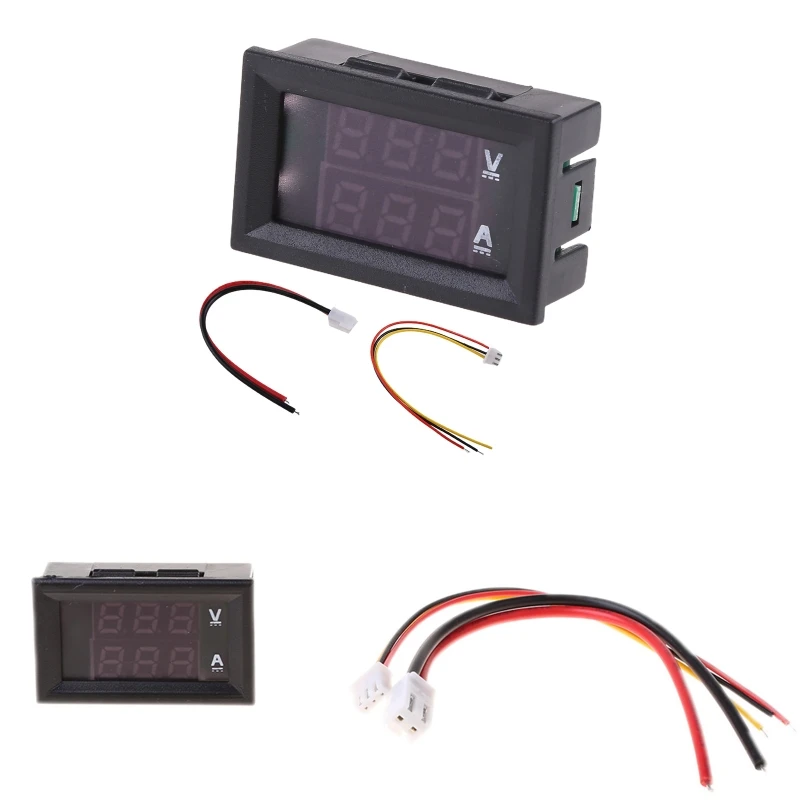 

DC 0-100V 10A Dual LED Digital Voltmeter Ammeter Voltage AMP Power Car Monitor