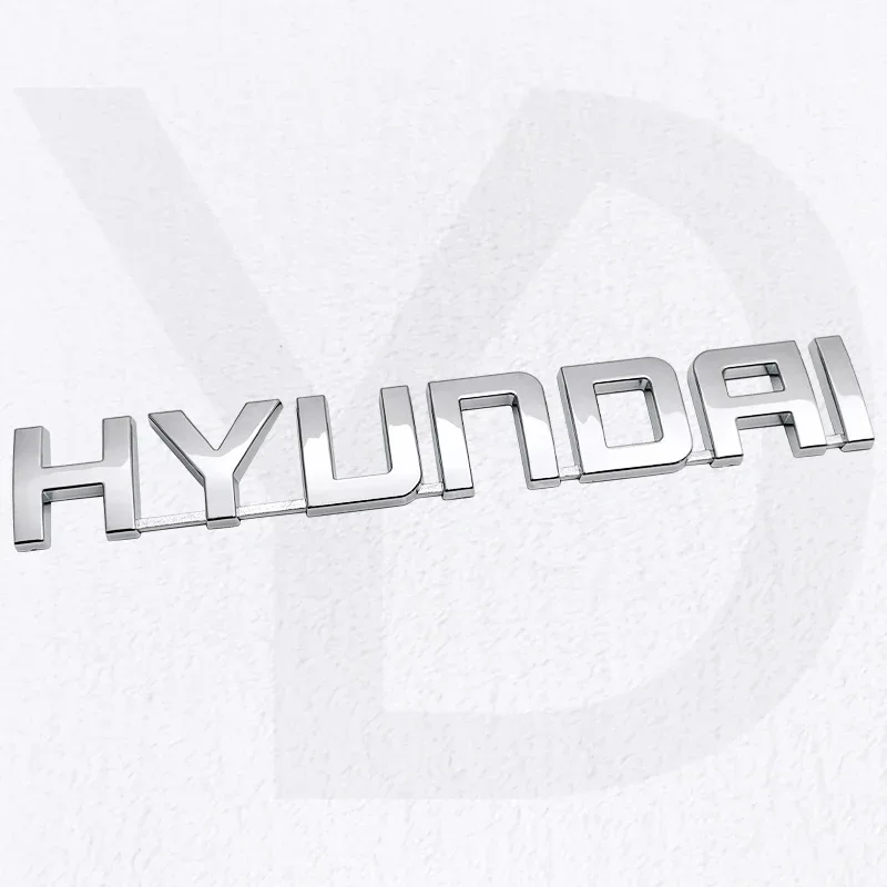 

ABS автомобильный логотип, наклейки на кузов, задняя наклейка для Hyundai Elantra Tucson Santa Fe Sonata I30 I10 I20 Ix25 Ix35 N Line Accessoire