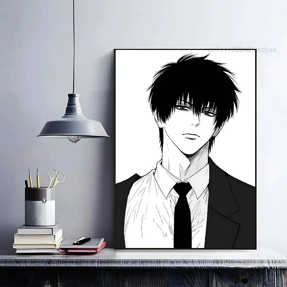 Постер с изображением аниме-персонажа G-Gintama Hijikata Toshiro, HD-качество, для домашнего декора, настенный, водонепроницаемый, для дома, гостиной, бара, эстетичный декор, универсальный. (art.: 3920db8927f3d) - 3920db8927f3d