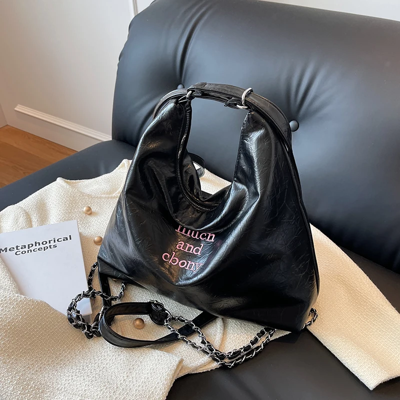 Вместительная многофункциональная кросс-боди сумка для женщин 2024 мягкая