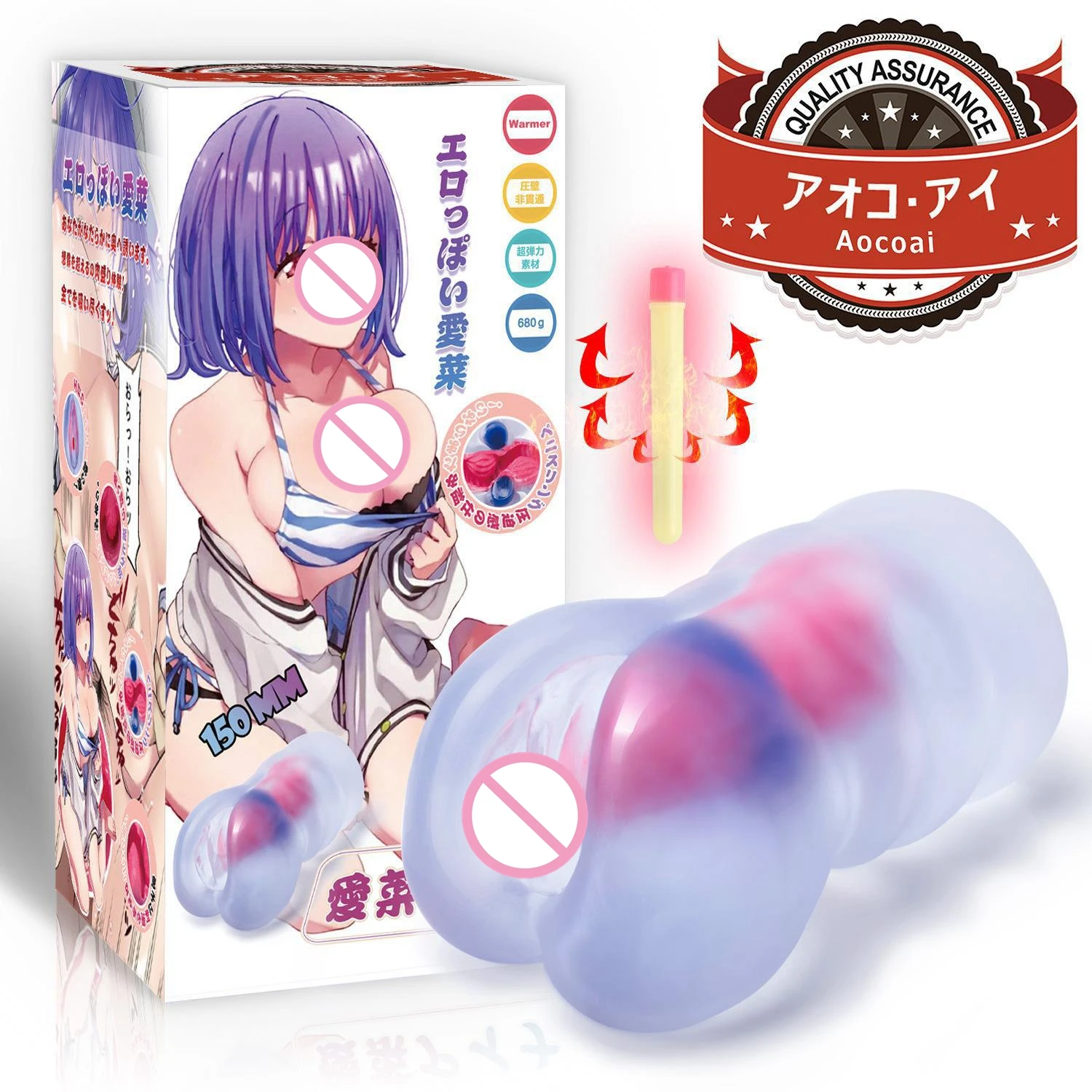 

Wholesale anime sexy toys adult supplies male masturbator famous device inverted mold transparent aircraft cup exerciser sex toy