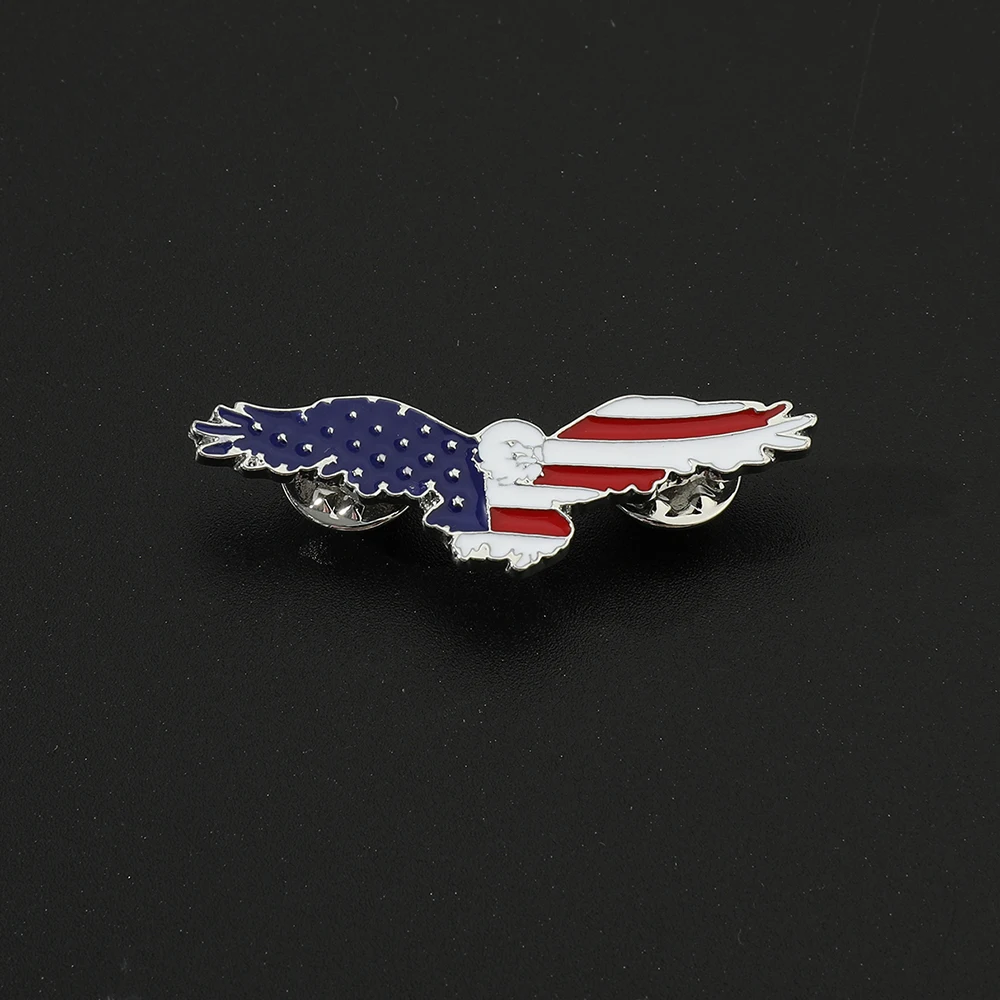 

Eagle Brooch American National Map Flag Brooch Usa Flag Pin Country Badge Lapel Pin for Men Backpacks Accessories Gifts