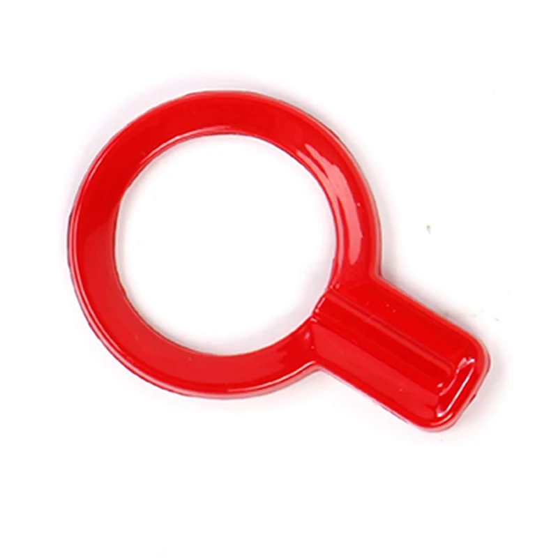 

Engine Start Stop Ring Trim Decoration Sticker for Ford Bronco 2021 2022 Accessories ,ABS Red