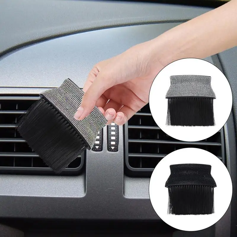 

Щетка для чистки автомобильного зазора, щетки для деталей интерьера автомобиля, автомобильная щетка для выпускного отверстия воздуха на приборной панели, аксессуары для автомобиля
