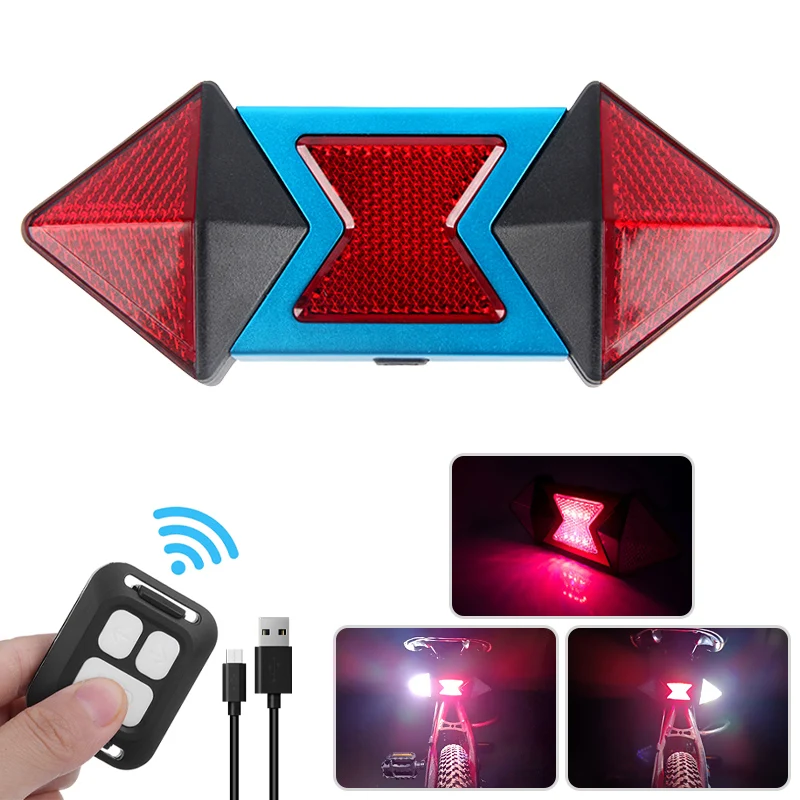 

Сигналы поворота для велосипеда, светодиодный задний фонарь с дистанционным управлением и зарядкой от USB