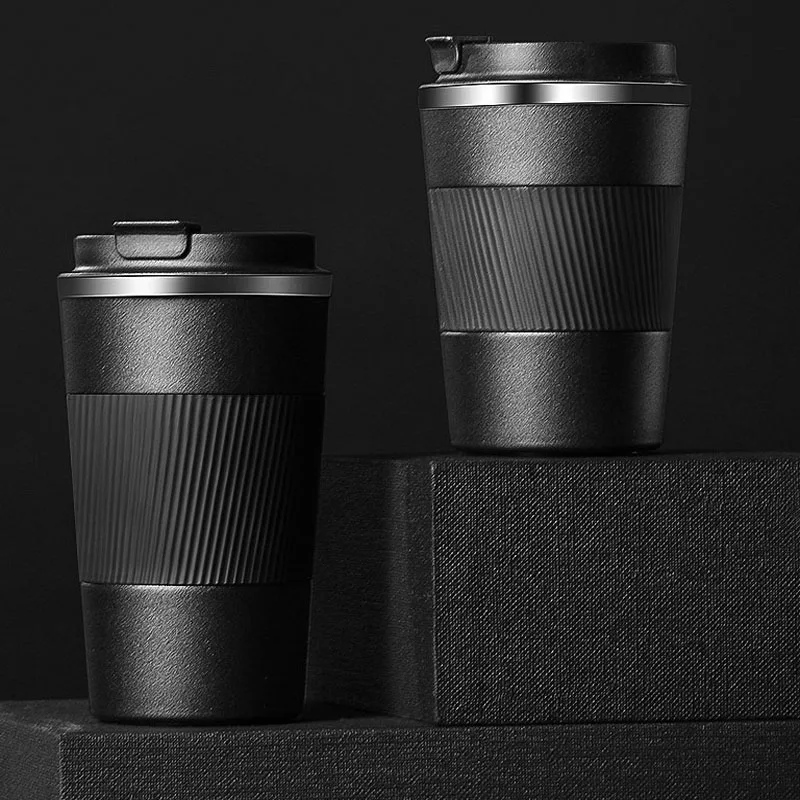 Кафе-термос кружка с нескользящим чехлом автомобильная термос дорожная