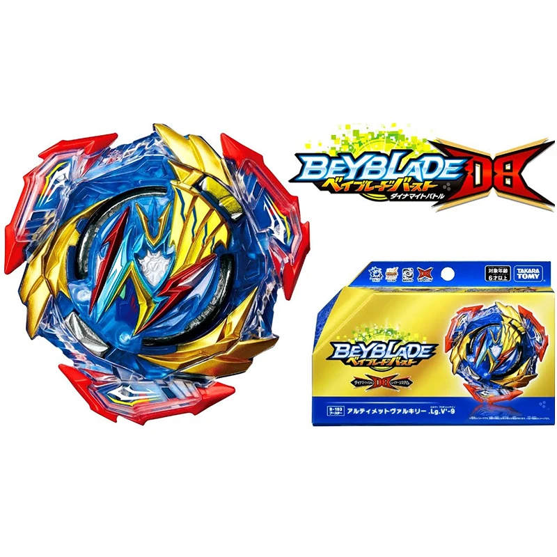 Оригинальная игрушка Takara Tomy BEYBLADE DB в наличии главный герой Ultimate Valkyrie dominblast Spin Top