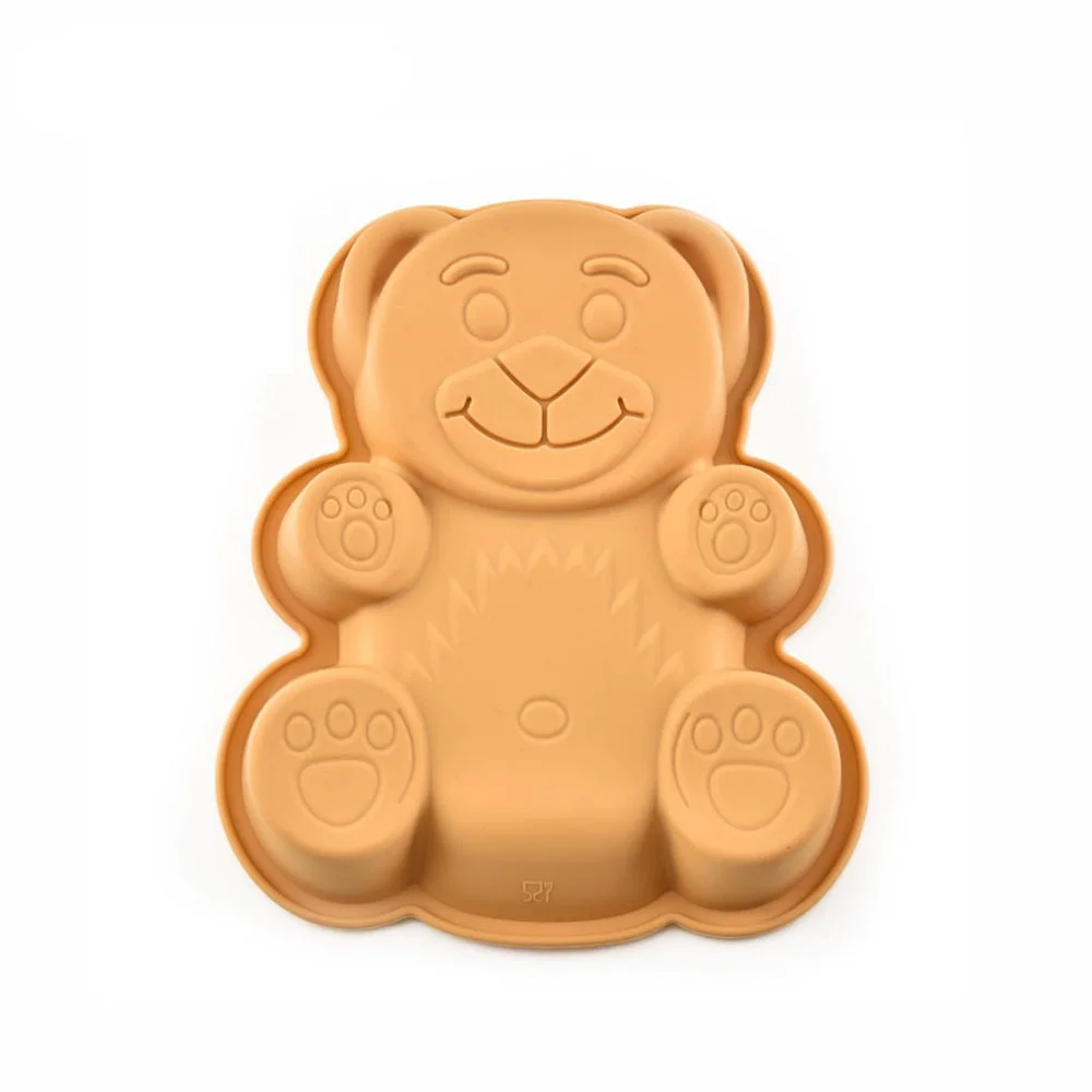

Silicone mold Bear DIY Silicone Bread Cake pan Cake Decorating tools Silicone molds for baking tools Bakeware mould silicone
