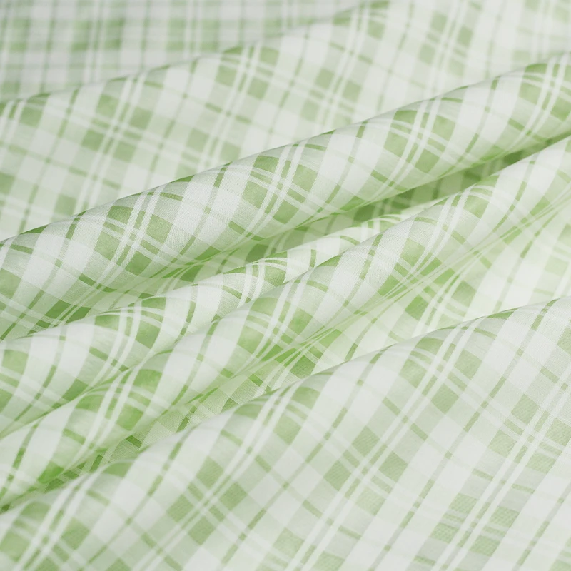 Красная Малина 15 Момми 75 г чистая шелковая органза ткань в строчку материал для