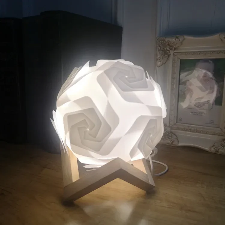 

Simple LED bedside lamp moon lamp creative USB small night lamp children's bedroom decoration small table lamp