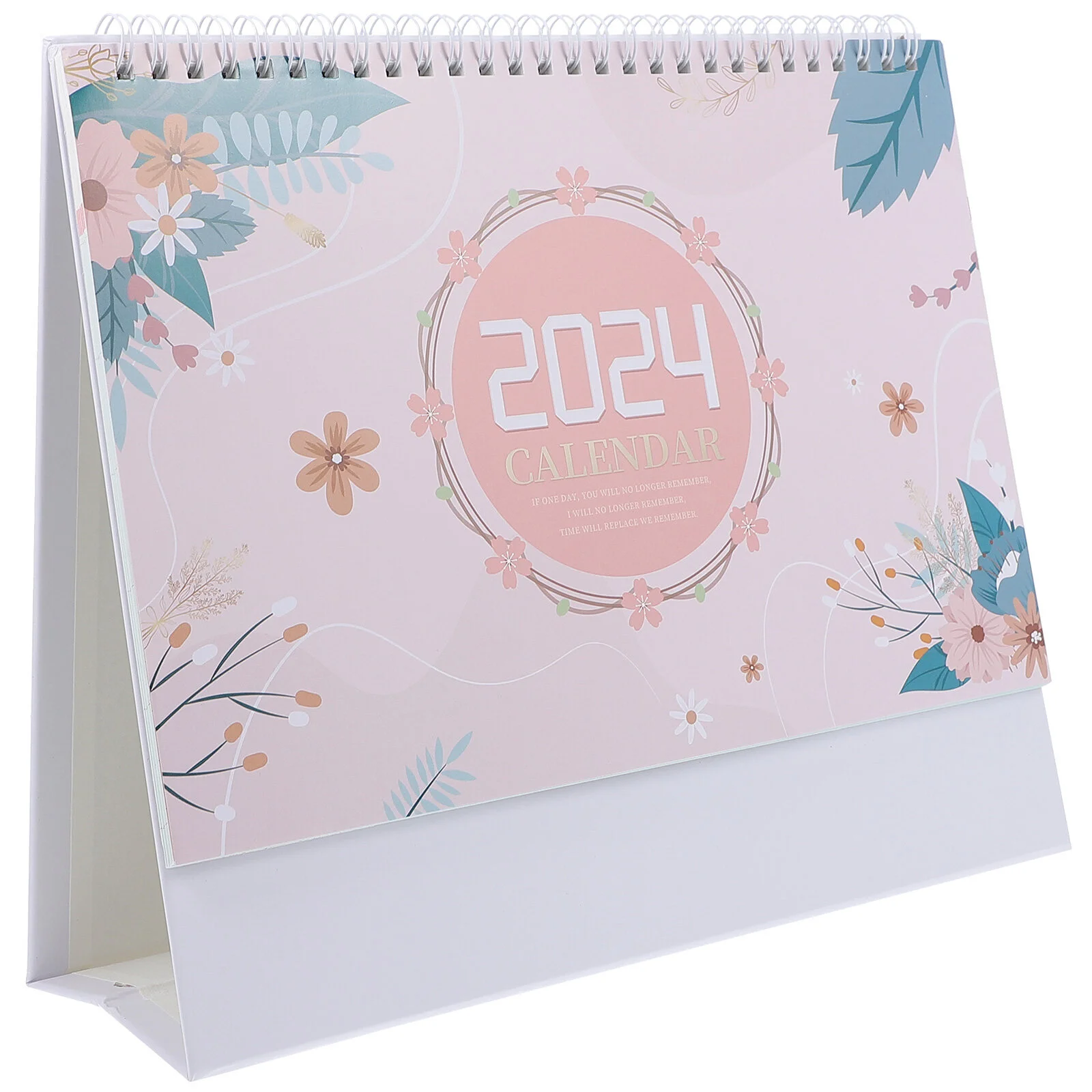 

Desk Calendars Small 2024 Standing Flip Desktop Cute Monthly Paper Decorative Pad Office