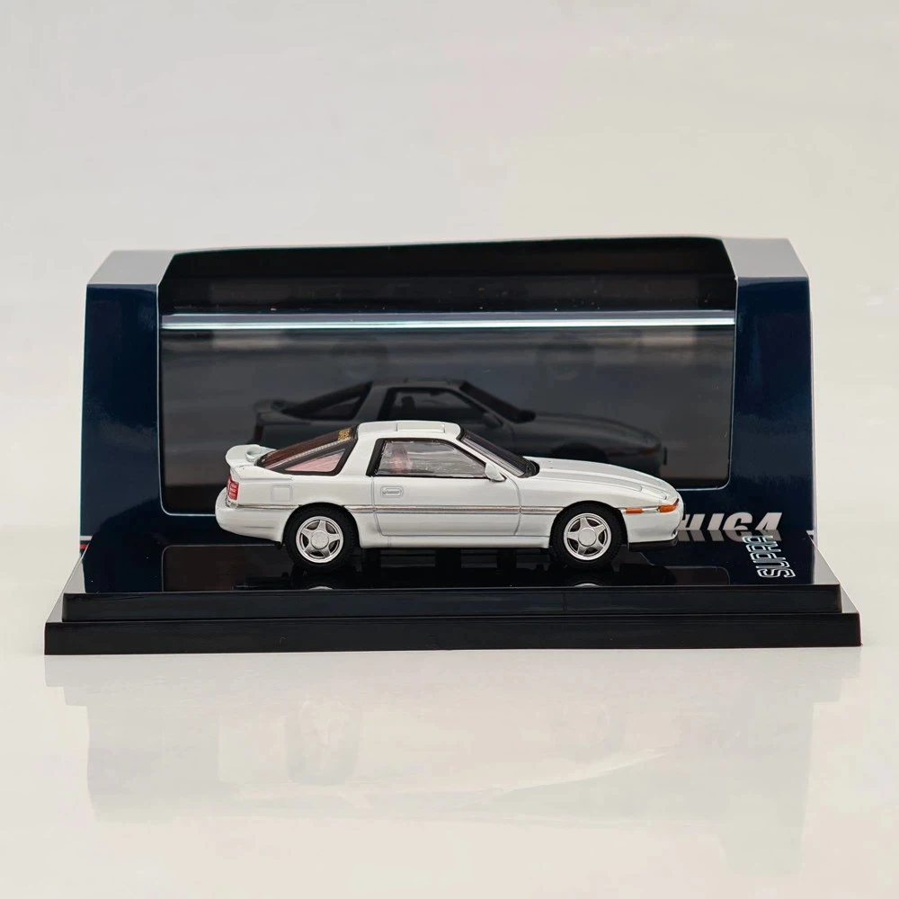 Фото Коллекционная модель автомобиля Hobby HJ64 1/64 Supra (A70) 2.5GT TWIN TURBO Limited с внешним раздвижным люком, серия HJ642026L, литая модель из коллекции. №3