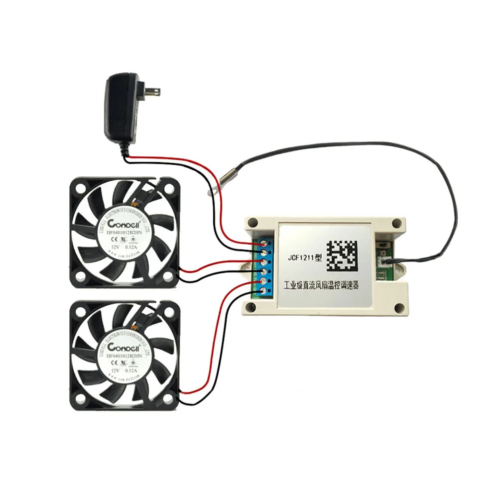 

Термостат регулятор скорости вентилятора 12В