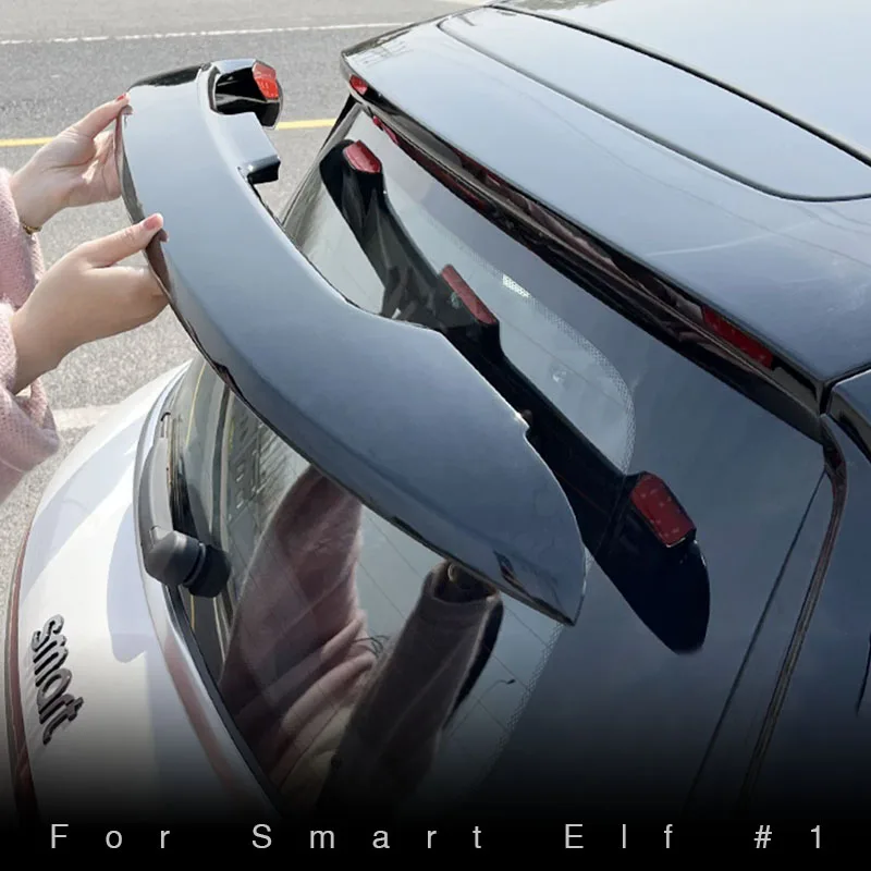 

Car Roof Spoiler Tail Rear Wing Modification Sticker For Mercedes Smart Elf #1 Exterior Styling Parts Car Decorative Accessories