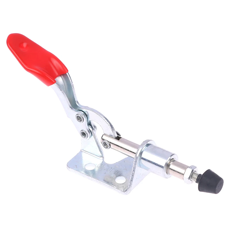 

GH-301A Quick Release Toggle Clamp 45KG 99Lbs Clamping Force Push-pull Clamps 16mm Plunger Stroke Hand Tool Vertical Type
