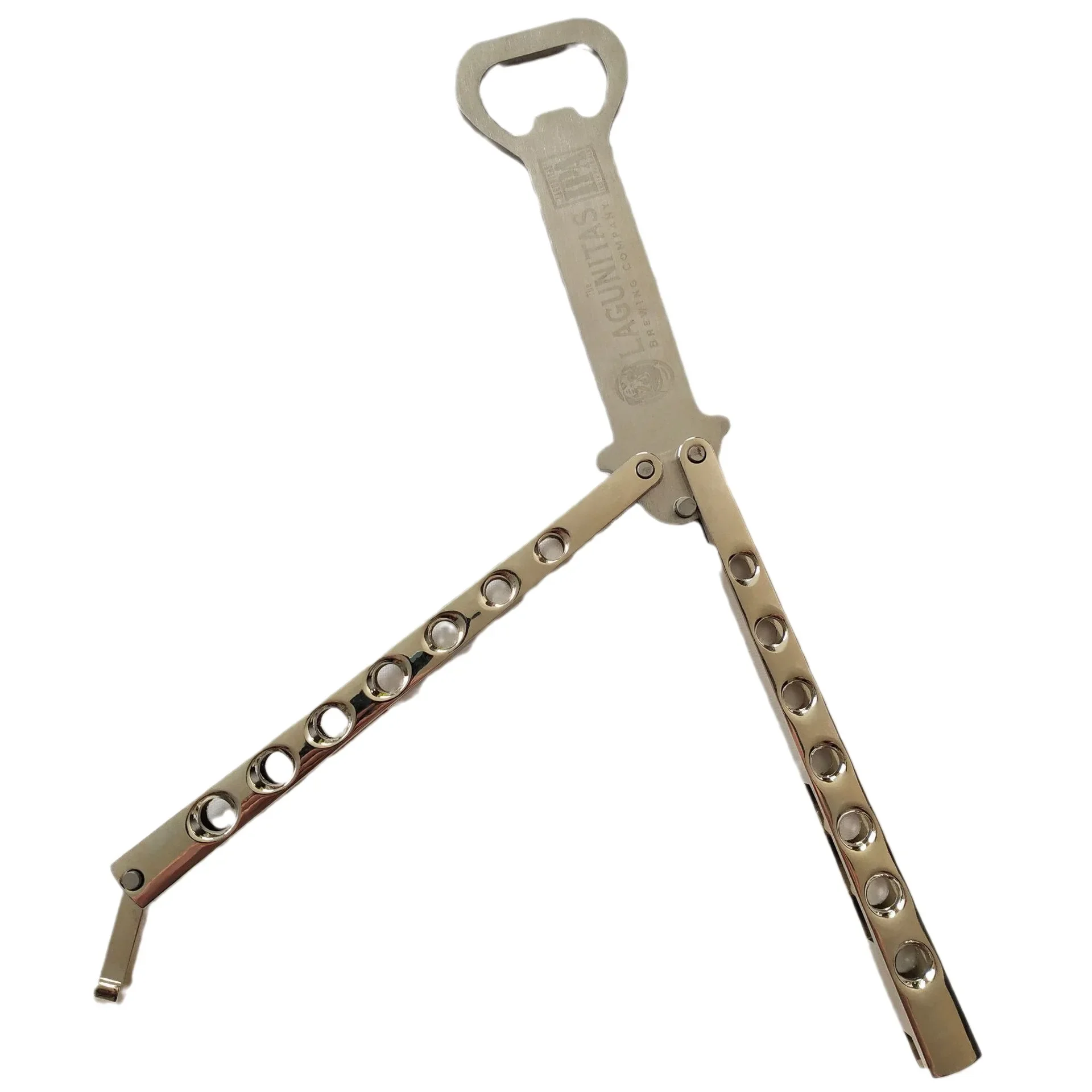 Нож-бабочка из нержавеющей стали многофункциональная складная открывалка для