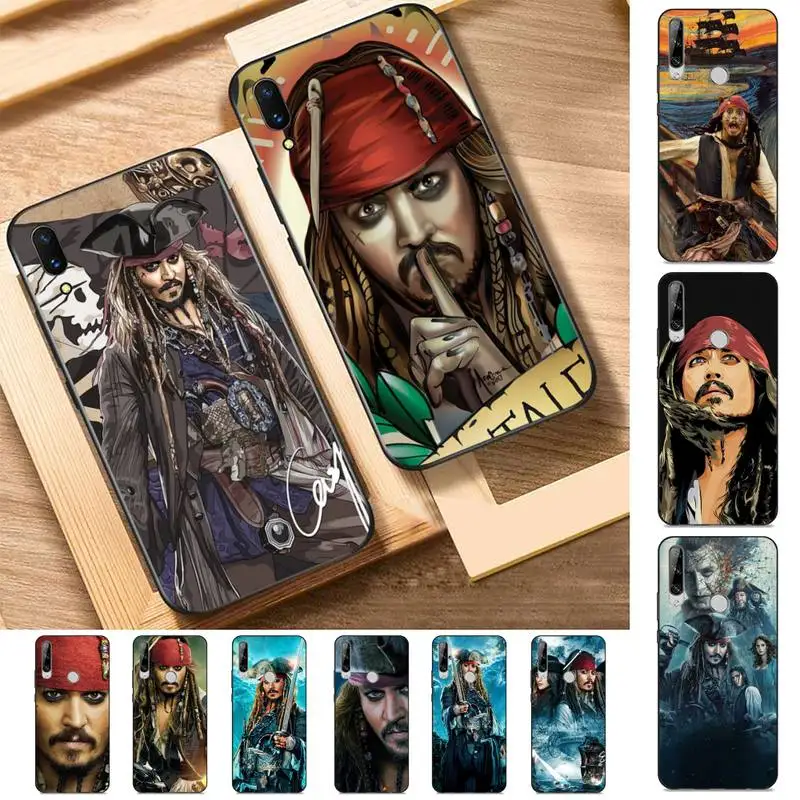 

Disney Pirates of the Caribbean Phone Case for Huawei Y 6 9 7 5 8s prime 2019 2018 enjoy 7 plus
