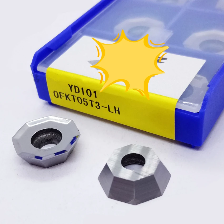 ZC-CT YB9320/OFKT05T3-DM YBD152/OFKT05T3-DM YBM251/OFKT05T3-DM YBM253/OFKT05T3-DM YD101 карбидные вставки 10 шт./кор. |