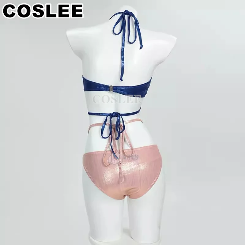 COSLEE Аниме One Piece Робин косплей костюм летний купальник бикини купальный для
