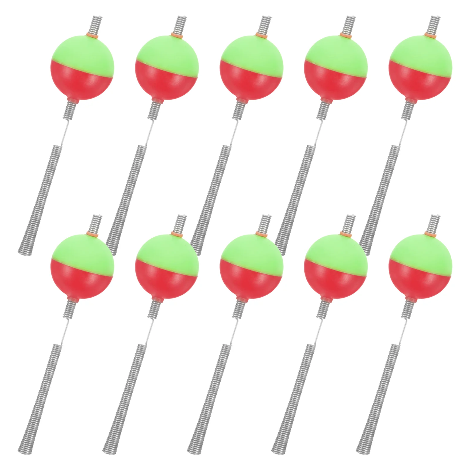 

10 Pcs Fishing Alert Ball Ice Alerts Rod Tips Equipment The Bell Supplies