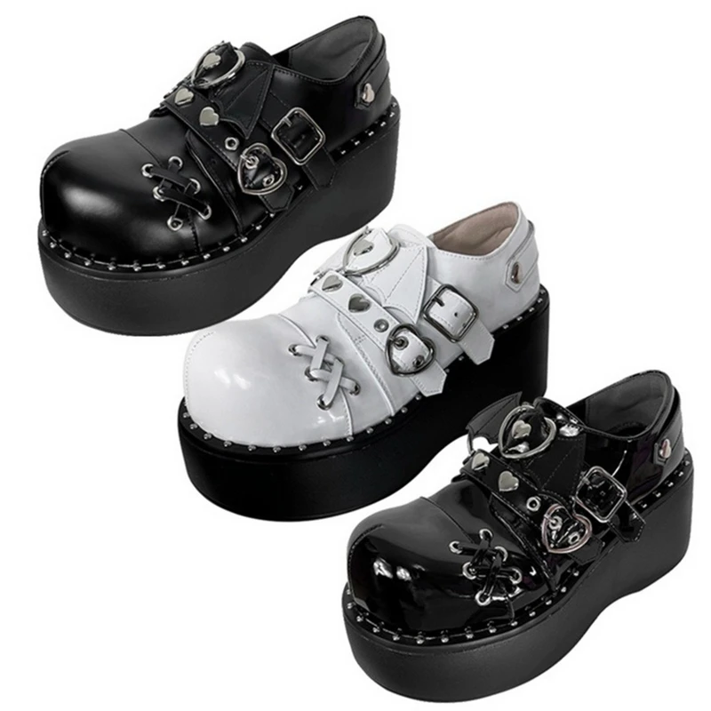 

Туфли-лодочки на платформе в готическом стиле