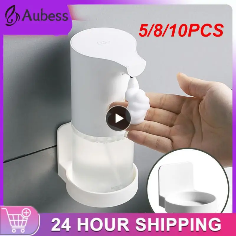 

5/8/10PCS Multi-functional Bottle Shelf Abs Material Bottle Holder Bottle Storage Rack Wall-mounted Storage Rack Facial Cleanser