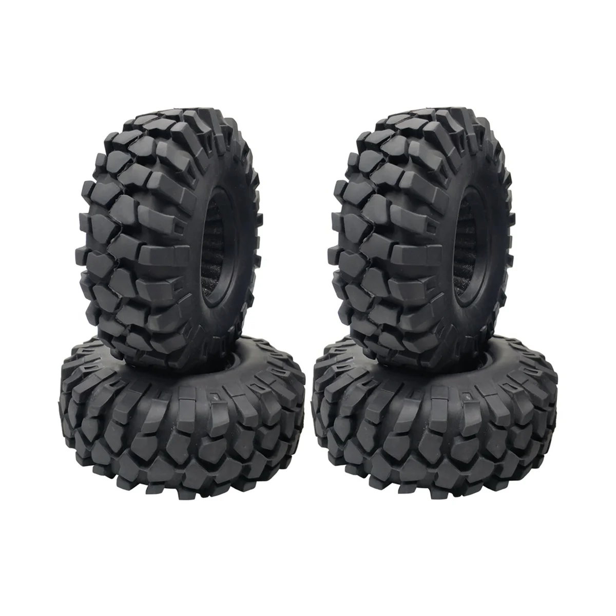 

4Pcs 1.9 inch 108mm Rubber Tires Wheel Tyre for 1/10 RC Crawler Car Axial SCX10 III AXI03007 90046 TRX4 D90