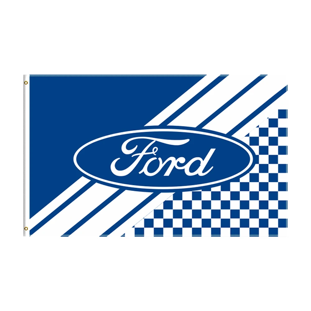 

3x5 Ft Ford Car Flag Polyester Printed Car Banner For Oudoor Hanging