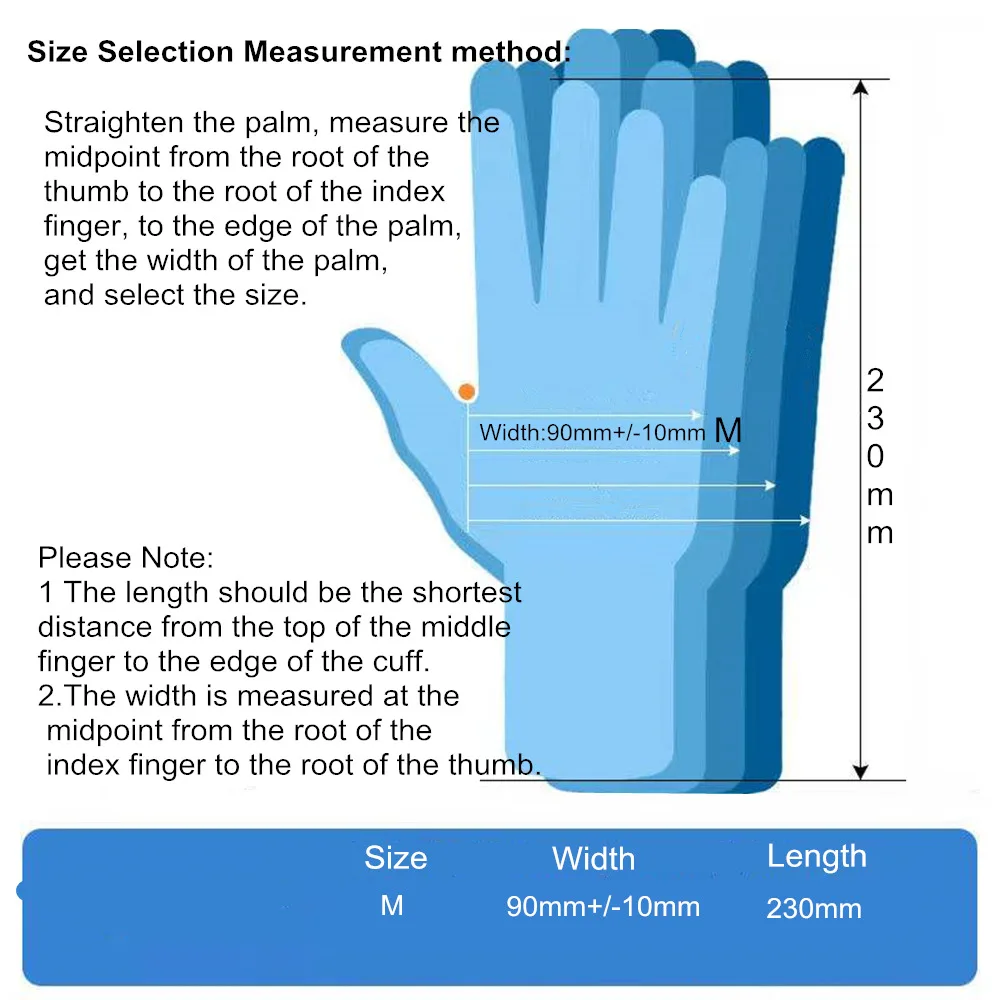 Одноразовые резиновые перчатки для обследования больниц Очистки Кухни