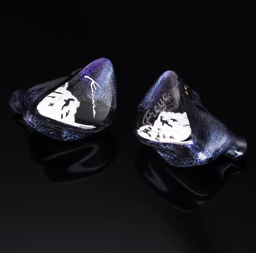 Наушники-вкладыши KINERA Freya 3BA + 1DD гибридные наушники-вкладыши с ручной росписью Hi-Fi