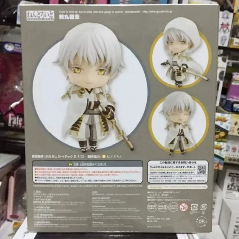 Коллекционная фигурка Touken Ranbu Tsurumaru Kuninaga 540 Q-версия, подвижная, из ПВХ, аниме, для декора стола, модель, подарок (art.: 3920dc54845df) - 3920dc54845df