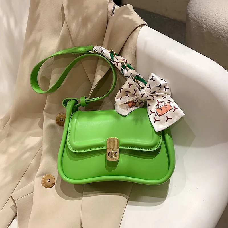 

PU Leather Women Small Square Shoulder Bag Solid Color Ladies Simple Portable Crossbody Messenger Bags Female Purses and Handbag