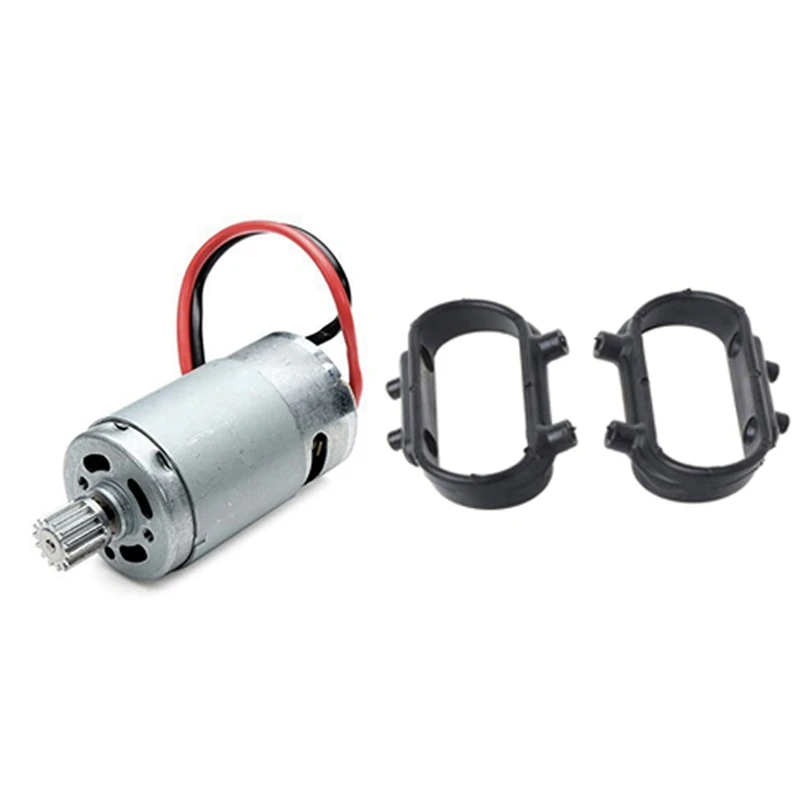 

2 Set RC Car Part: 1 Pcs 390 Motor With Gear DJ01 & 1 Set 5-SJ06 Bumper Link Block