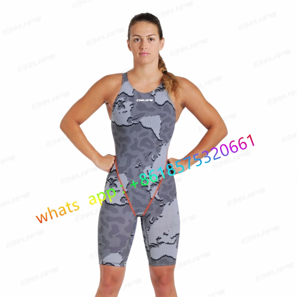 2023 Triathlon Suit Slimming Tight One Piece Swimsuit Female Sports Swimwear Women Professional Racing Training Bathing Suit