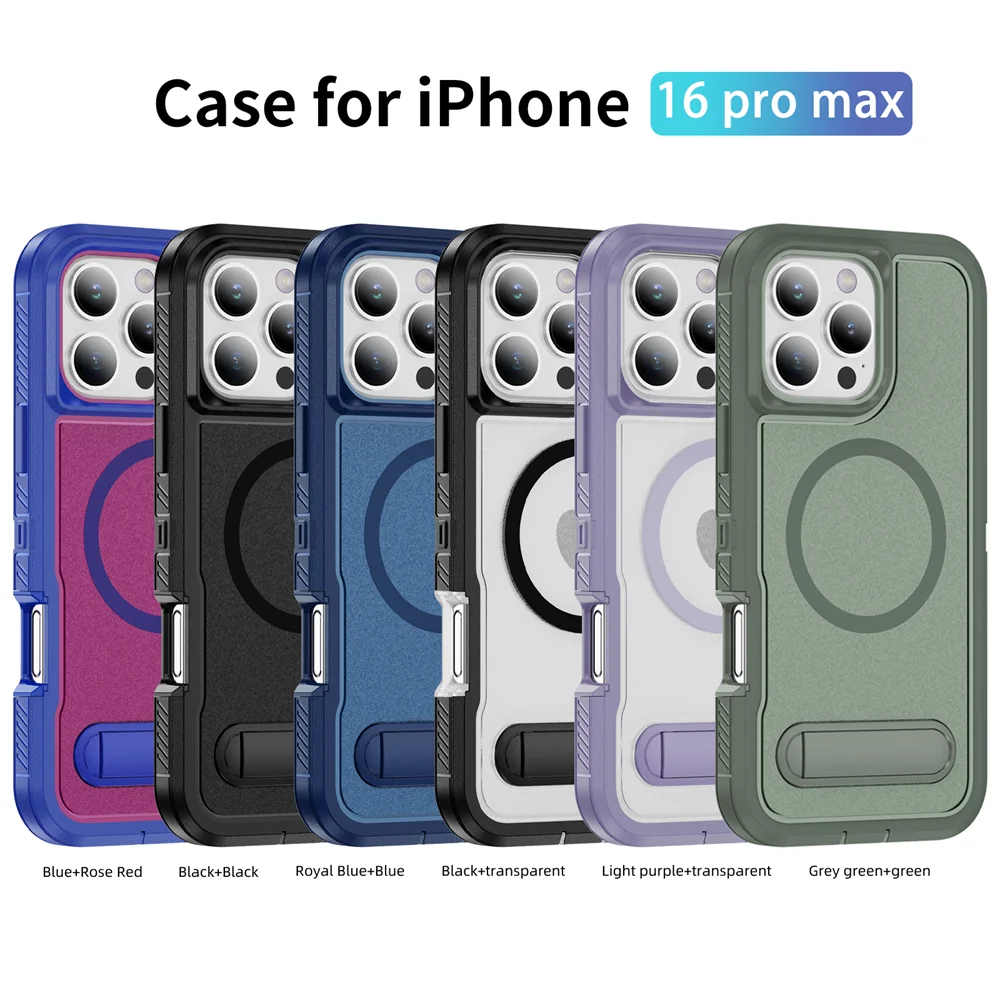 Роскошный магнитный складной держатель-подставка для телефона Iphone 16 15 11 14 12 13 Pro Max