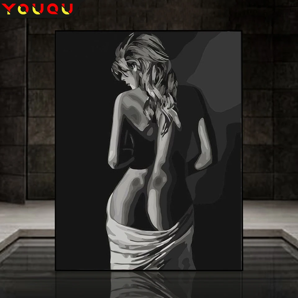 

YOUQU 5d Painting Abstract Art Diamond Embroidery “sex" Mosaic Picture Full Round/square Rhinestone Kit DIY Home Decoration