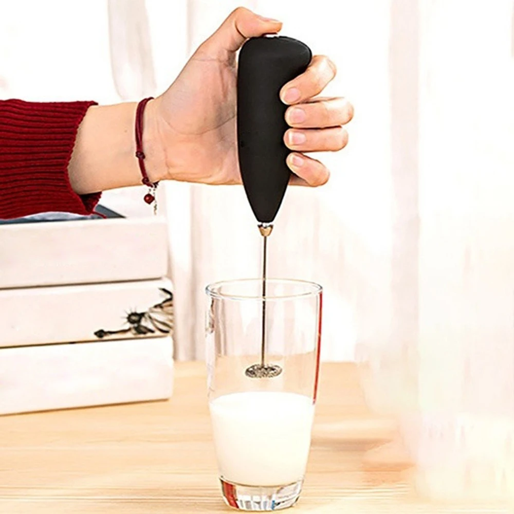 

1pcs Drinks Milk Frother Foamer Whisk Mixer Stirrer Egg Beater
