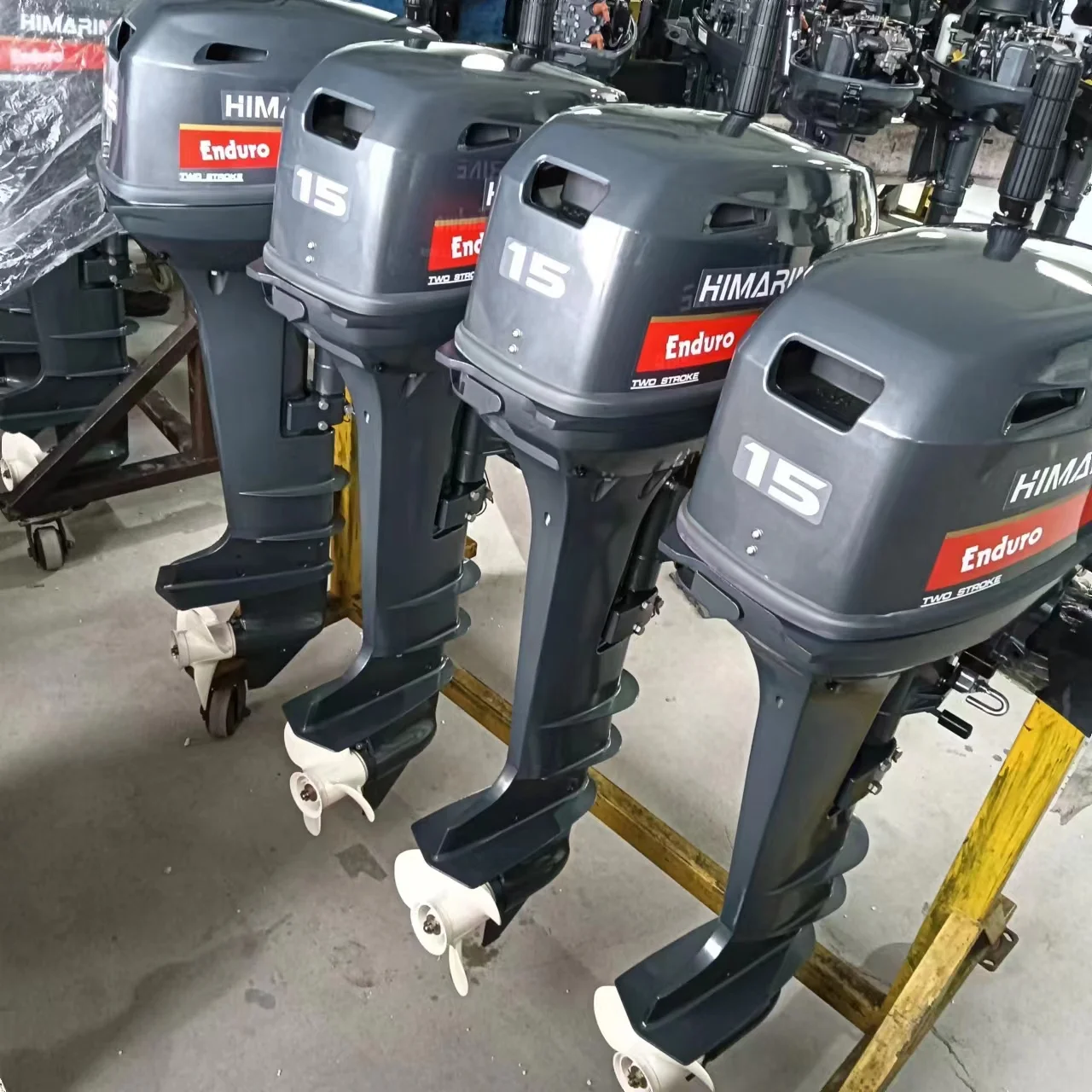 Подвесной 2-тактный лодочный мотор 15 л.с. Судовой двигатель совместимый с Yamaha 6B4