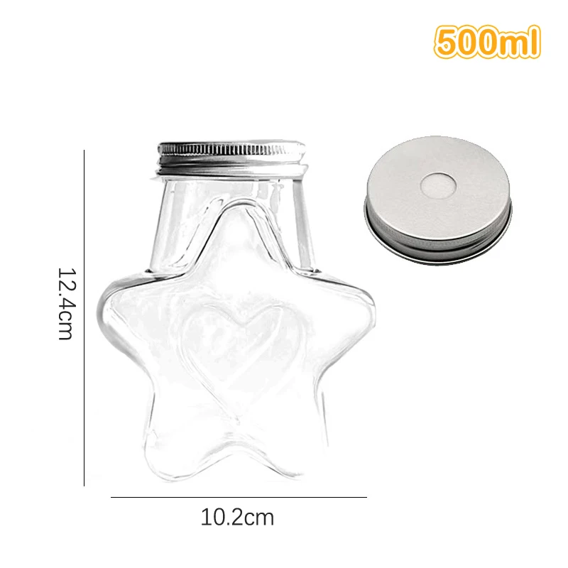 

Пластиковая прозрачная кружка в форме сердца ZLinKJ 500 мл