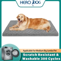 hero dog washable big orthopedic pet bed soft kennel mat large puppy cat cushion with removable cover