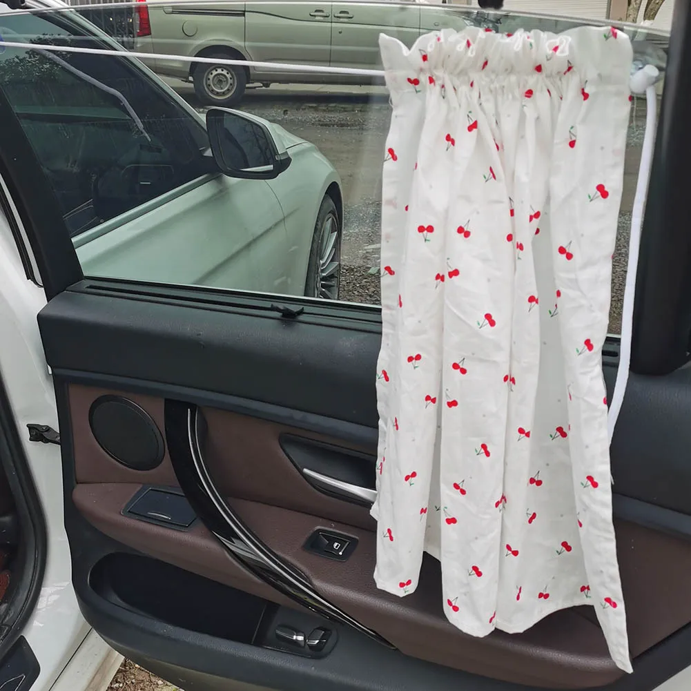 Солнцезащитная занавеска Apwikoker для боковых окон полиэстер хлопчатобумажная