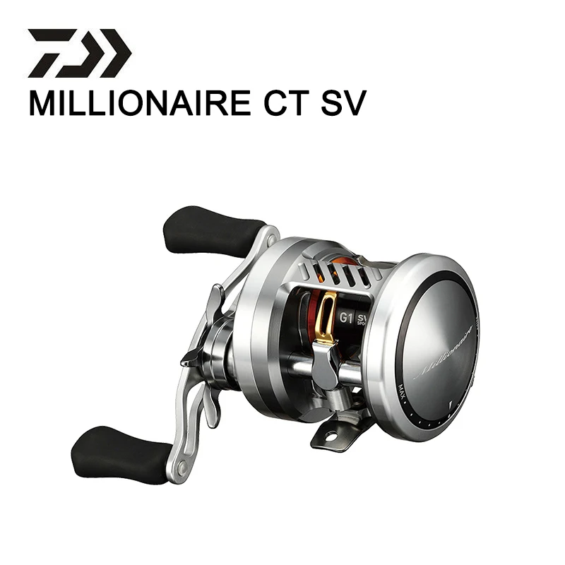 

Рыболовные снасти Daiwa 2019, миллионер ct sv с baixo профилем, алюминиевые Снасти 6,3: 1/7.2:1