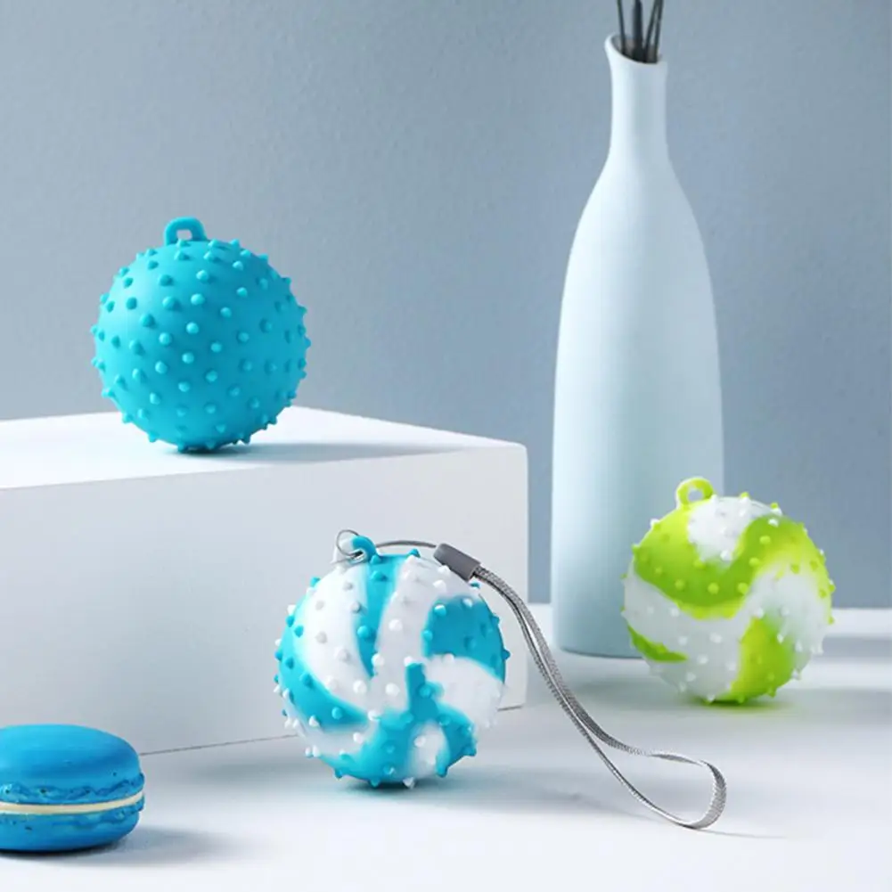 

Useful Hand Grip Exerciser Ball High Elasticity Wrist Rope Design Recovery Training Hand Cramps Recovery Squeeze Ball