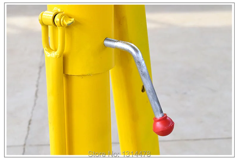 Тонн подержанный кран фиксированный гидравлический небольшой подъемный станок