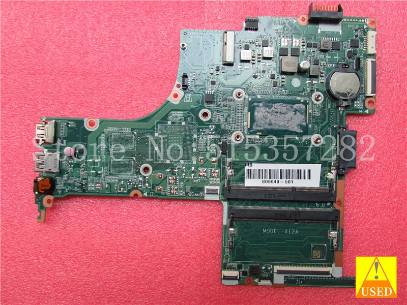     HP Pavilion 15-ab 809040-501 X12A   i3-5010U DAX12AMB6D0