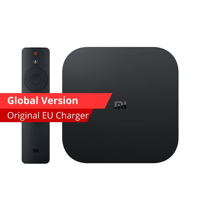 

Go Global Version TV Box S 4K Ultra HD Android TV 9.0 HDR 2GB 8GB WiFi Google Cast Netflix Smart TV Mi Box 4 Media Player