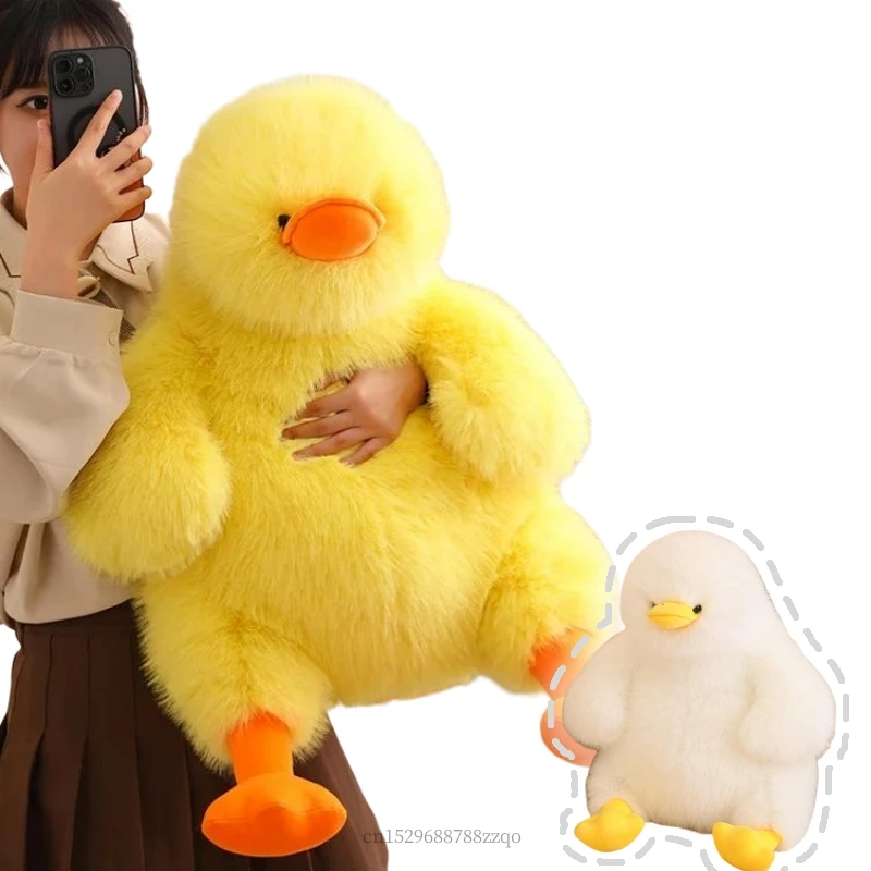 Новое высокое качество 40/70 см желтая толстая утка милые куклы декоративная